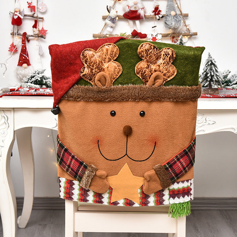 🎄Weihnachtsverkauf 50% Rabatt🎄 Niedliche Weihnachtsstuhlbezüge