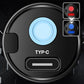 Mini linterna LED recargable de alto brillo.