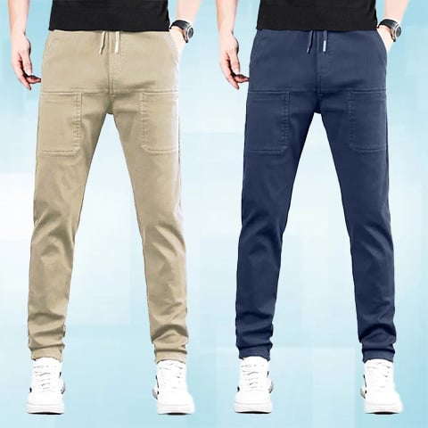 🏆MultiPants – Hochelastische, strapazierfähige Cargohose mit vielen Taschen