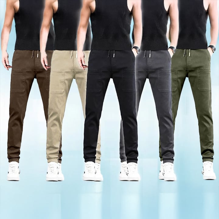 🏆MultiPants – Hochelastische, strapazierfähige Cargohose mit vielen Taschen
