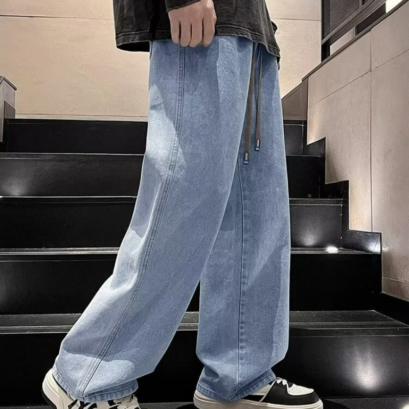 📢📢50 % Rabatt!! ⏰Herren lässige und lockere Jeans mit weitem Bein
