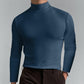 👕 50% DE DESCUENTO + ¡ENVÍO GRATIS! ✨ Camiseta de Cuello Alto para Hombre - Tejido Elástico y Transpirable, Ideal para Deporte o Uso Diario 🏃‍♂️📦