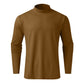 👕 50% DE DESCUENTO + ¡ENVÍO GRATIS! ✨ Camiseta de Cuello Alto para Hombre - Tejido Elástico y Transpirable, Ideal para Deporte o Uso Diario 🏃‍♂️📦