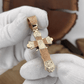 ✝️¡COMPRA 2 Y LLÉVATE 1 GRATIS!⏳Colgante de San Jesús Bendito: elegante diseño en acero inoxidable, símbolo de fe y protección, ideal para regalar 📿✨