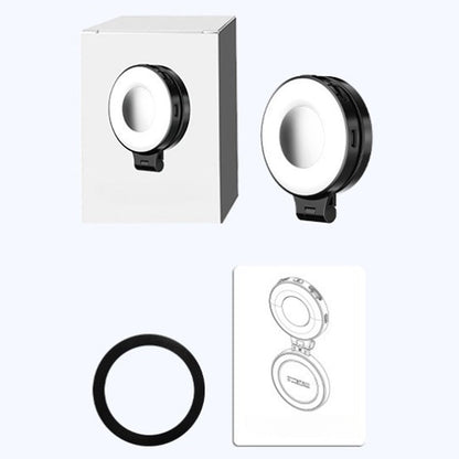 Luz Magnética 3 en 1 para Teléfono con Espejo Incorporado
