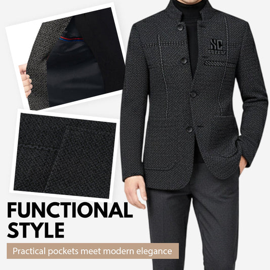 ✨Lässiger warmer Herrenblazer