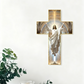 ✝️¡COMPRA 3 LLEVA 4!✨Decoración Retro de Cruz de Jesús para la Pared - Diseño Vintage en Madera con Simbolismo de Fe para un Hogar Espiritual🌟🕊️
