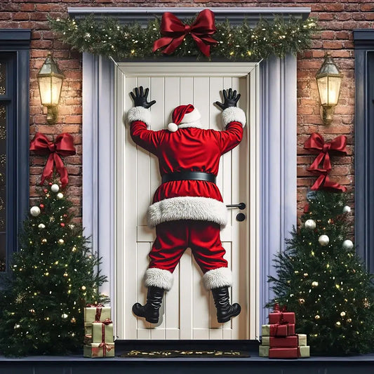 🎅Pancarta de decoración navideña para puerta🎄🎁