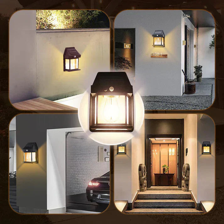 🎁 Je mehr Sie kaufen, desto mehr Sie erhalten! Ab nur 7,59 € pro Stück ⏳Bewegungssensor Solar-Wolfram-Wandleucht