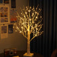 ✨ Dekorative LED-Lampe "Birke“ – warmes, einladendes Licht, energiesparend, natürliches Design 🌳💡