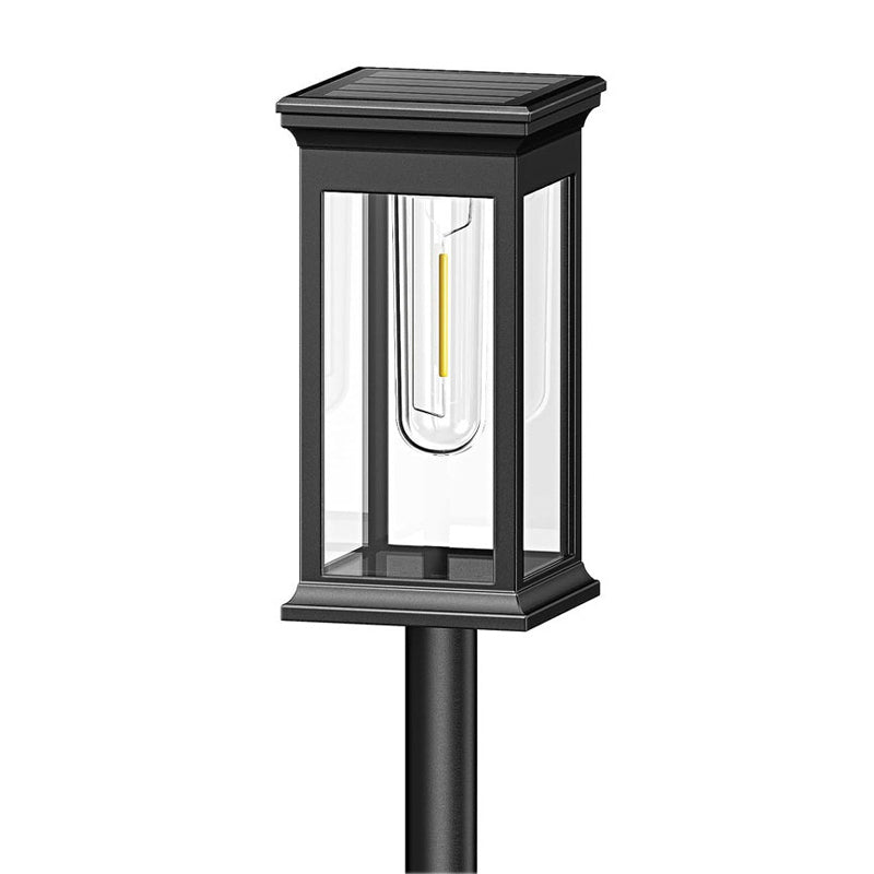 💡Solar-Gartenleuchte mit Filament-Optik – Wasserdicht (IP65), bis zu 14 Std. Licht & Retro-Design für Wege, Rasen & Hof 🌞
