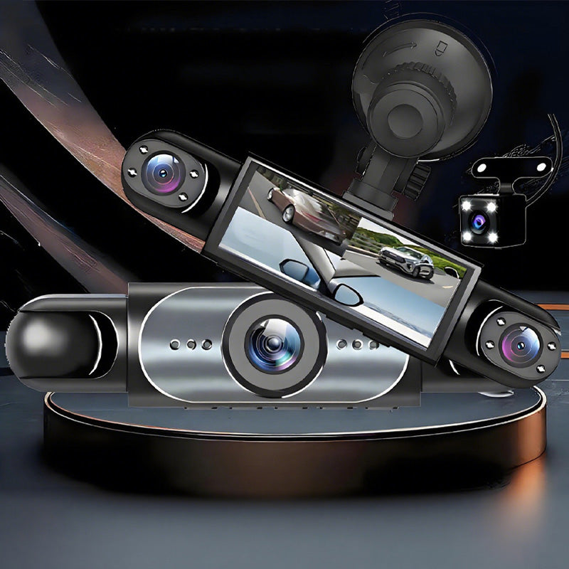 🚗📹 Parkplatz-Dashcam mit 24-Stunden-Überwachung – 360° Rundumsicht & Nachtsicht 🔋💥 44 % Rabatt! Solange der Vorrat reicht! Ideal für parkende Autos – zuverlässig & sicher.