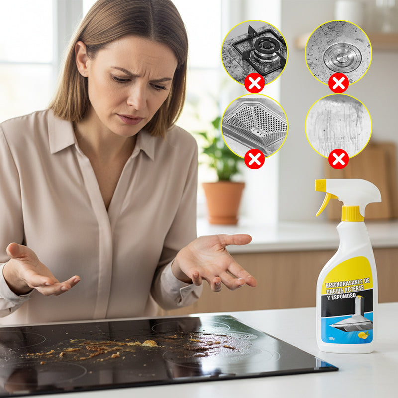 🔥Hocheffiziente Reinigungsprodukte✨Kraftvoller, schäumender Küchenfettlöser