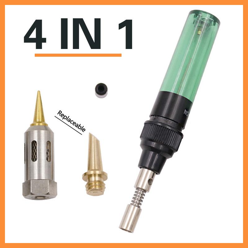 🔧 4-in-1 Tragbarer Lötkolben – Eingebauter Akku, Verstellbare Temperatur & Vollständiges Zubehör 📦🔋