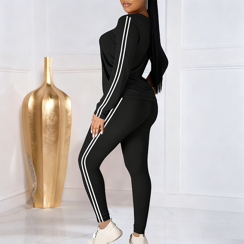 👚 60% RABATT JETZT! 🏃‍♀️ 2-teiliges Damen-Trainingsanzug-Set – Langärmlig, Atmungsaktiv & Perfekt für Sport oder Freizeit ✨📦