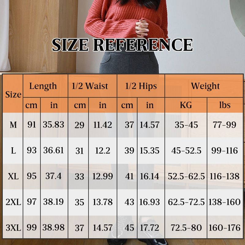 ❄️☃️Modische Thermal Cashmere Slim Pants für Frauen