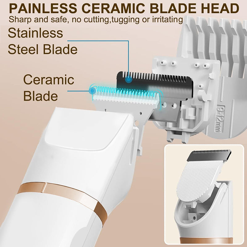✂️ 3-in-1 elektrischer Trimmer für Bart Nase und Körper
