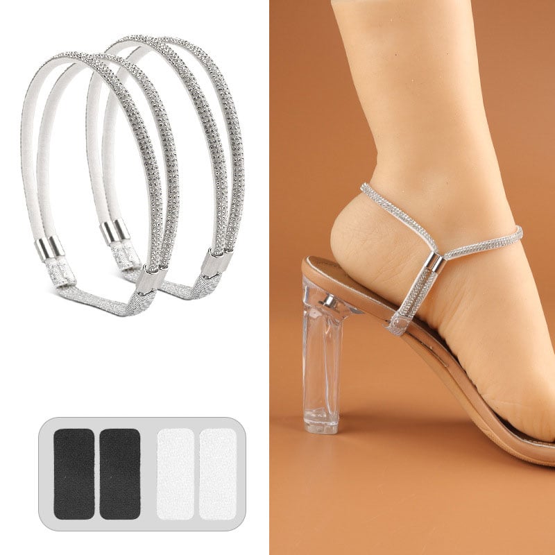 🎉Strass-Befestigungsriemen für High Heels