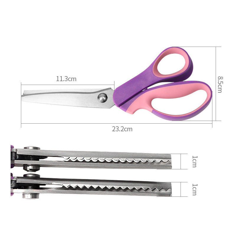 ✂️ 50% RABATT! 🧵 Zickzack-Schere – Vielseitig, gezackt & praktisch für Näharbeiten ✨