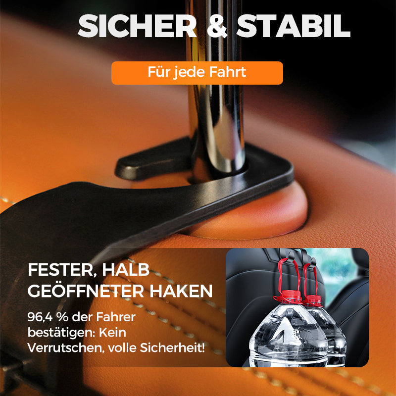 🎒 60% RABATT! 🚗 Multifunktionale Rücksitz-Aufbewahrungsbox – Mehrere Fächer, Stabil & Platzsparend 🧳