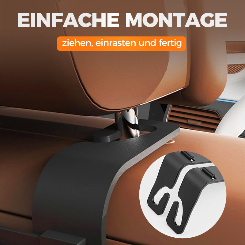 🎒 60% RABATT! 🚗 Multifunktionale Rücksitz-Aufbewahrungsbox – Mehrere Fächer, Stabil & Platzsparend 🧳