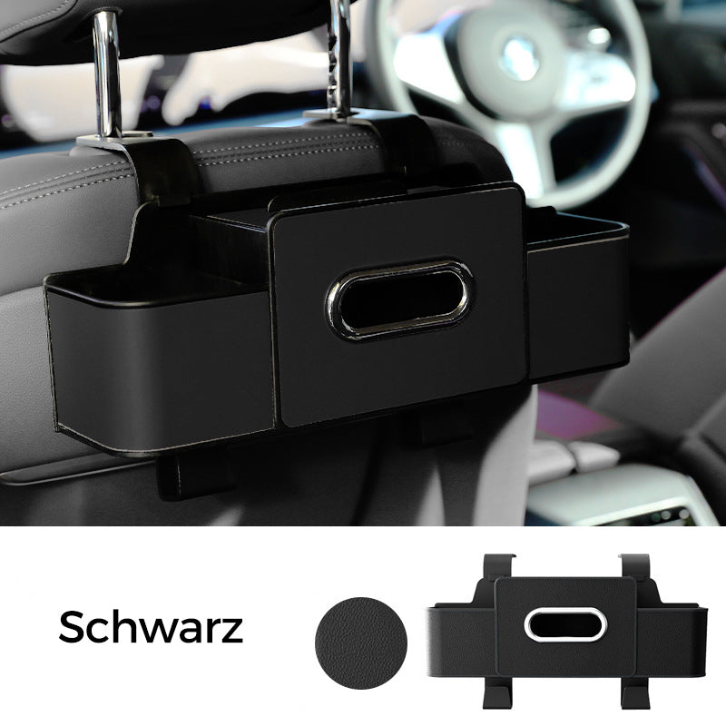 🎒 60% RABATT! 🚗 Multifunktionale Rücksitz-Aufbewahrungsbox – Mehrere Fächer, Stabil & Platzsparend 🧳