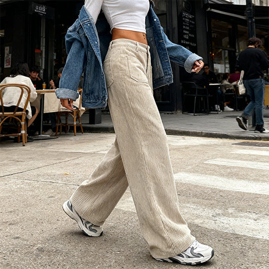 🔥 Damen-Freizeithose – Lockerer Schnitt und hoher Bund für maximalen Komfort und Stil 👖✨