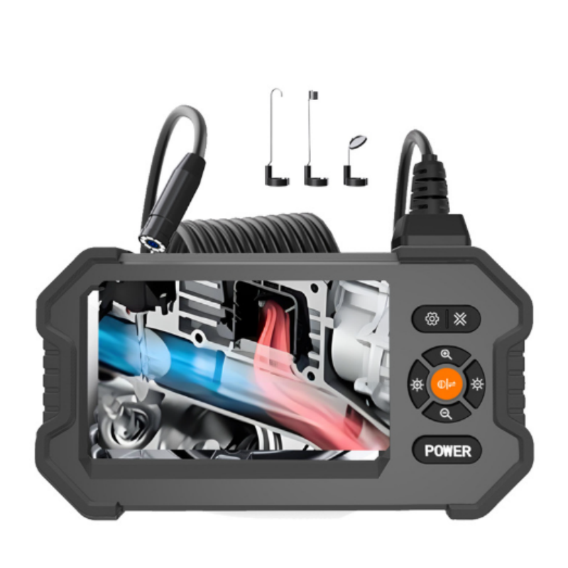 🔧📹 1080P HD Inspektionskamera mit 4,3-Zoll-Display – Tragbare Endoskopkamera für Kfz, Rohrleitungen und Reparaturen