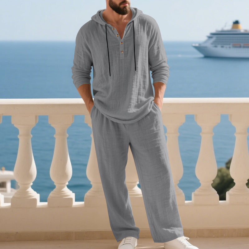 🧢👕 Kapuzen-Sweatshirt & Hose Set – Locker & Bequem für Casual Tage 🛋️😌 Perfekt für gemütliche Stunden zuhause oder entspannte Ausflüge. Nachhaltig, langlebig & made with care.