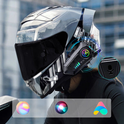 ✨50% Rabatt✨Motorrad-Bluetooth-Headset für Halbschalen- und Vollschalenhelme