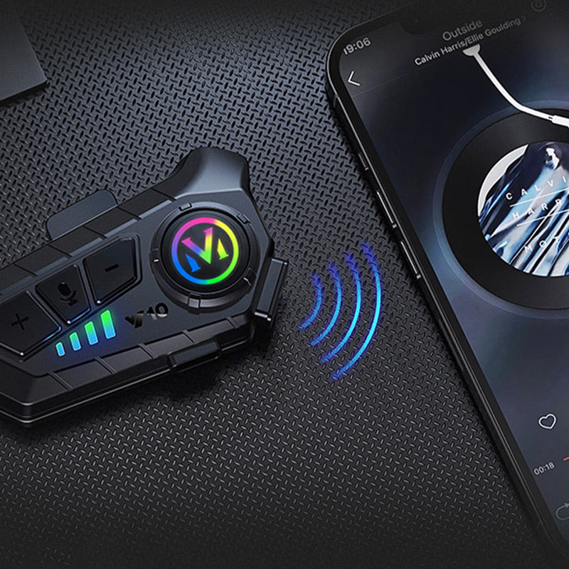 ✨50% Rabatt✨Motorrad-Bluetooth-Headset für Halbschalen- und Vollschalenhelme