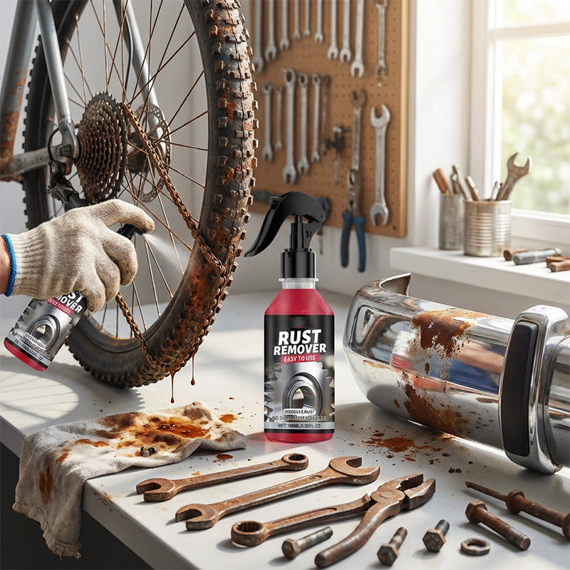 🔧✨ Mehrzweck-Rostentferner Spray – Schnell, Sanft, Vielseitig ✨