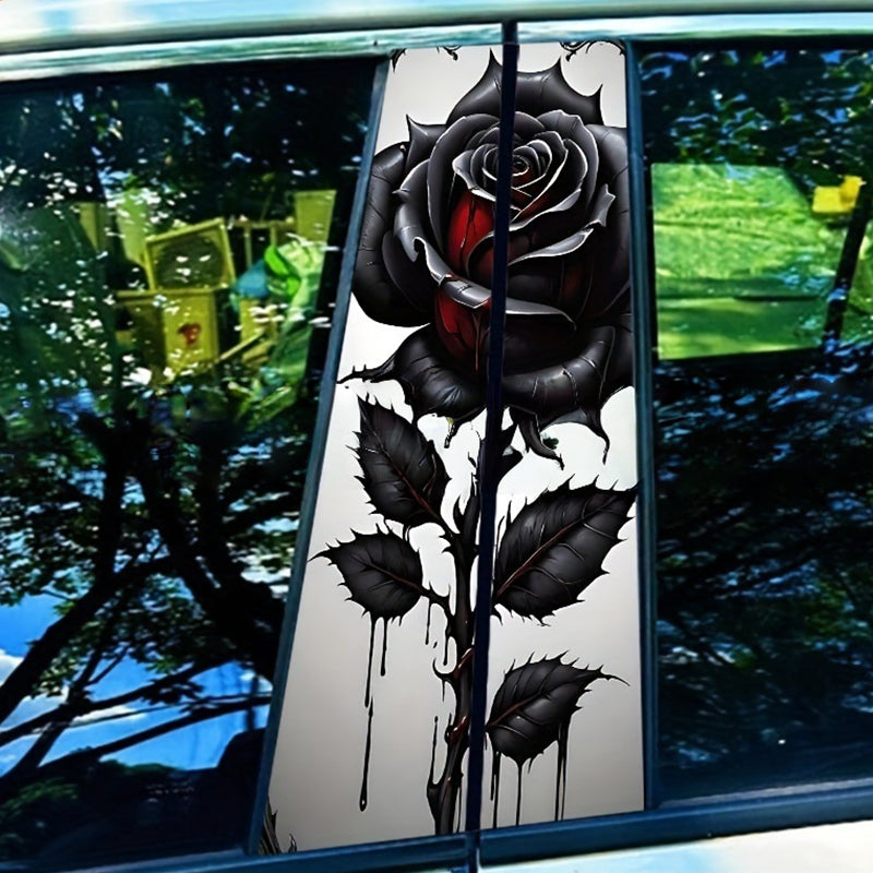 B-Säulen-Kratzschutz 🚗 Schützt vor Schlüsselkratzern + hochauflösendes Design + UV-Schutz. Einfach selbst anbringen und Ihrem alten Auto neuen Glanz verleihen! 🎨