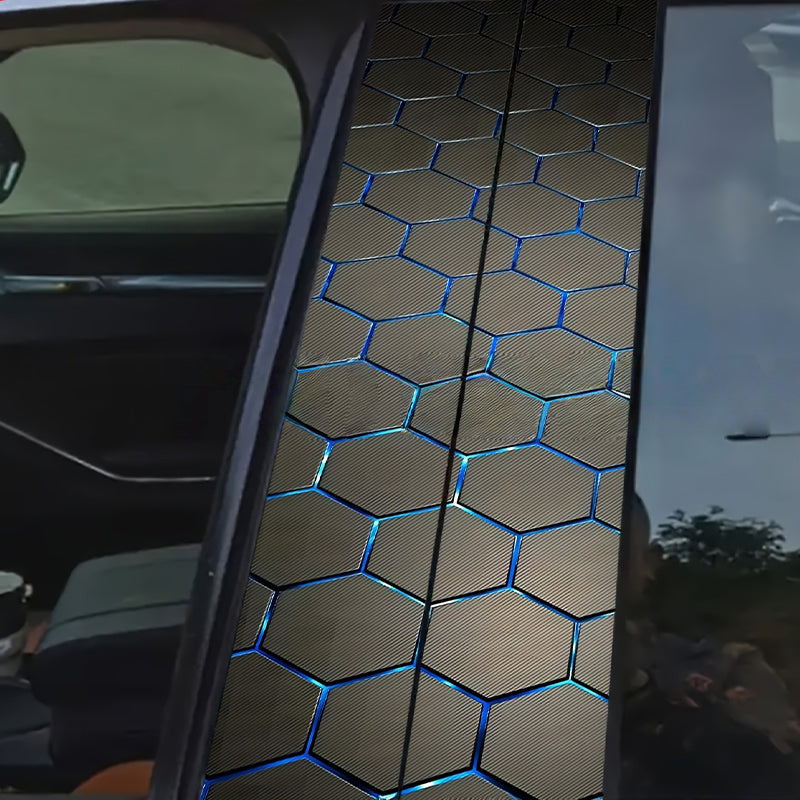 B-Säulen-Kratzschutz 🚗 Schützt vor Schlüsselkratzern + hochauflösendes Design + UV-Schutz. Einfach selbst anbringen und Ihrem alten Auto neuen Glanz verleihen! 🎨