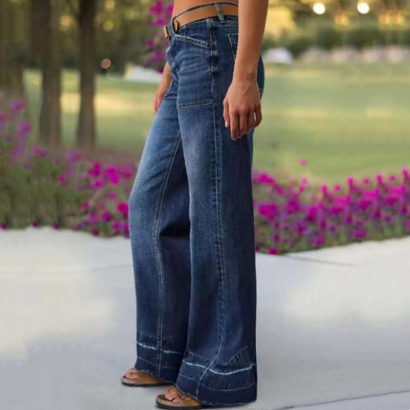 💥Hot Sales-50% OFF👖Women's Retro Flare Jeans with Pockets🔥