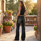 💥Hot Sales-50% OFF👖Women's Retro Flare Jeans with Pockets🔥