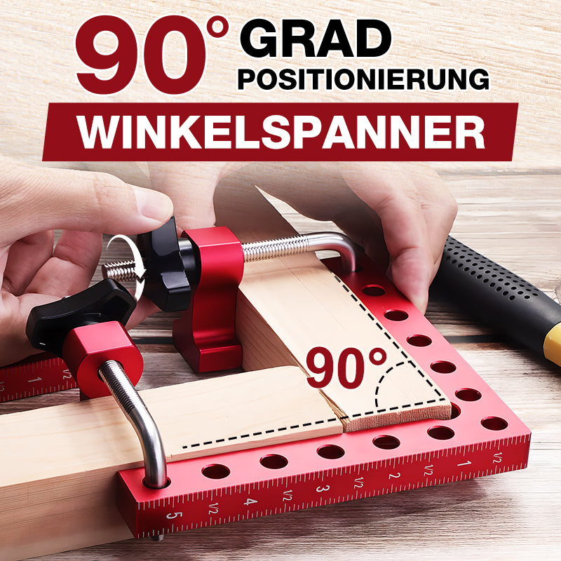 📐 60% RABATT! 🔩 90-Grad-Positionierung-Winkelspanner – Präzise Ausrichtung, Robuste Konstruktion & Vielseitig für Holzbearbeitung und DIY ⚙️
