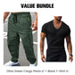 👖 66% RABATT! 💎 Herren Outdoor-Cargohose – Atmungsaktiv & Vielseitige Taschen – Robustes Material, Ganztagskomfort & Inkl. Gratis T-Shirt 🎁