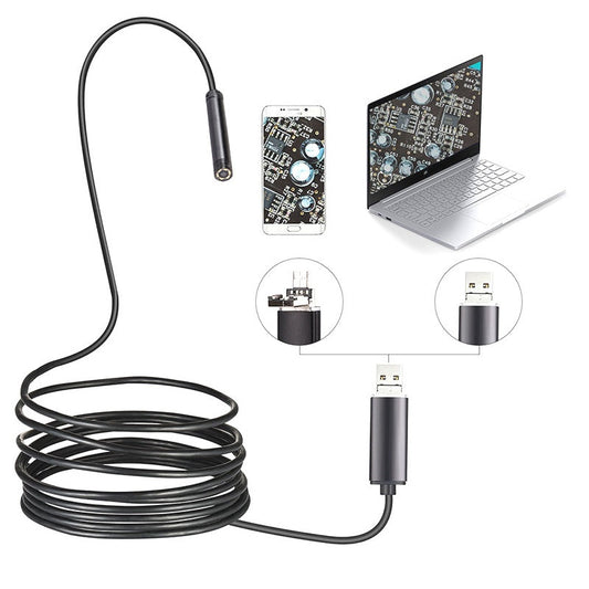 🎯🎯Die neuen Modelle 2026 sind da!💫Wasserdichte USB-Endoskopkamera mit LED – IP67 | 5.5mm/7mm | 1-10m