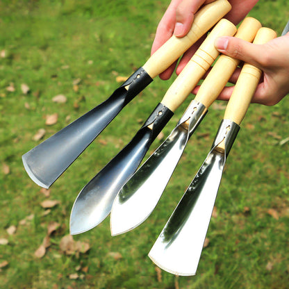 💎 Hochwertige Gartenwerkzeuge-Set – Unkrautjäten, Graben & Harken mit Rostfreiem Edelstahl & Ergonomischem Holzgriff 🌿🛠️