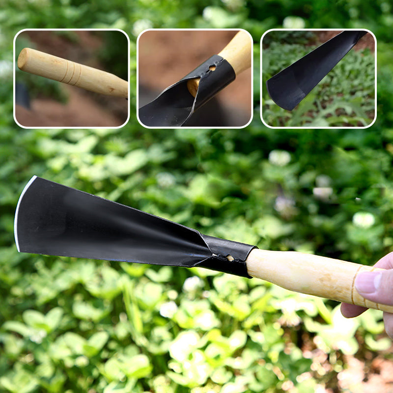 💎 Hochwertige Gartenwerkzeuge-Set – Unkrautjäten, Graben & Harken mit Rostfreiem Edelstahl & Ergonomischem Holzgriff 🌿🛠️