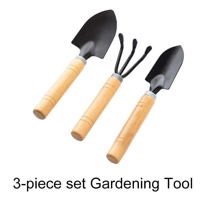 💎 Hochwertige Gartenwerkzeuge-Set – Unkrautjäten, Graben & Harken mit Rostfreiem Edelstahl & Ergonomischem Holzgriff 🌿🛠️