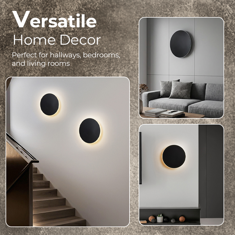 💡 50% RABATT! ✨ Moderne runde LED-Wandleuchten – Dimmbar, Energiesparend & Elegantes Design für Jeden Raum 🏠