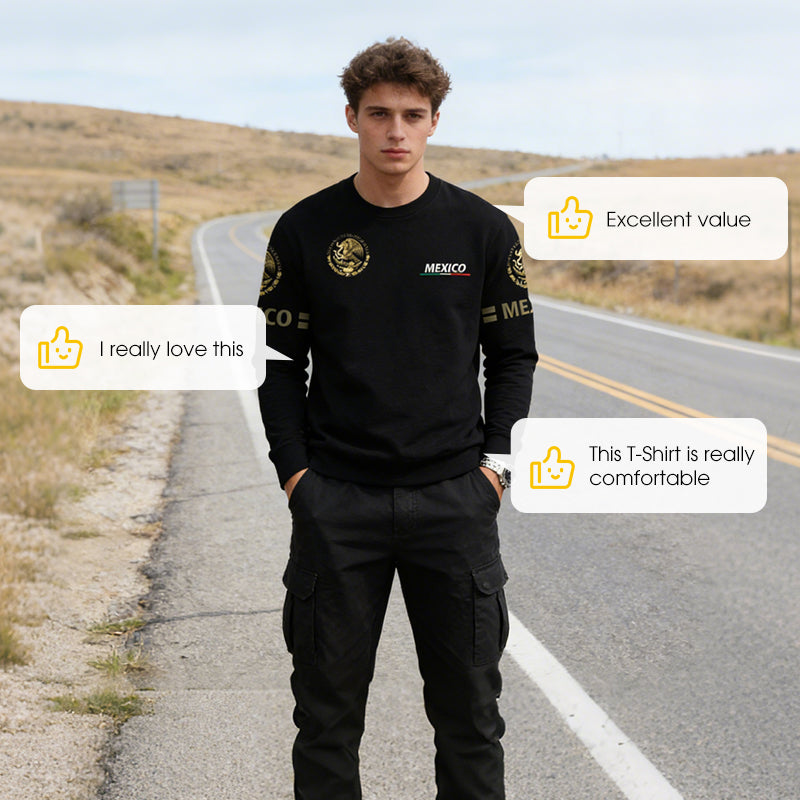 🔈🔈NEU EINGETROFFEN 2026 – 50 % RABATT 🔥👔 Bequemes Herren-Langarmshirt mit Rundhalsausschnitt