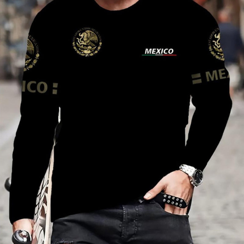 🔈🔈NEU EINGETROFFEN 2026 – 50 % RABATT 🔥👔 Bequemes Herren-Langarmshirt mit Rundhalsausschnitt