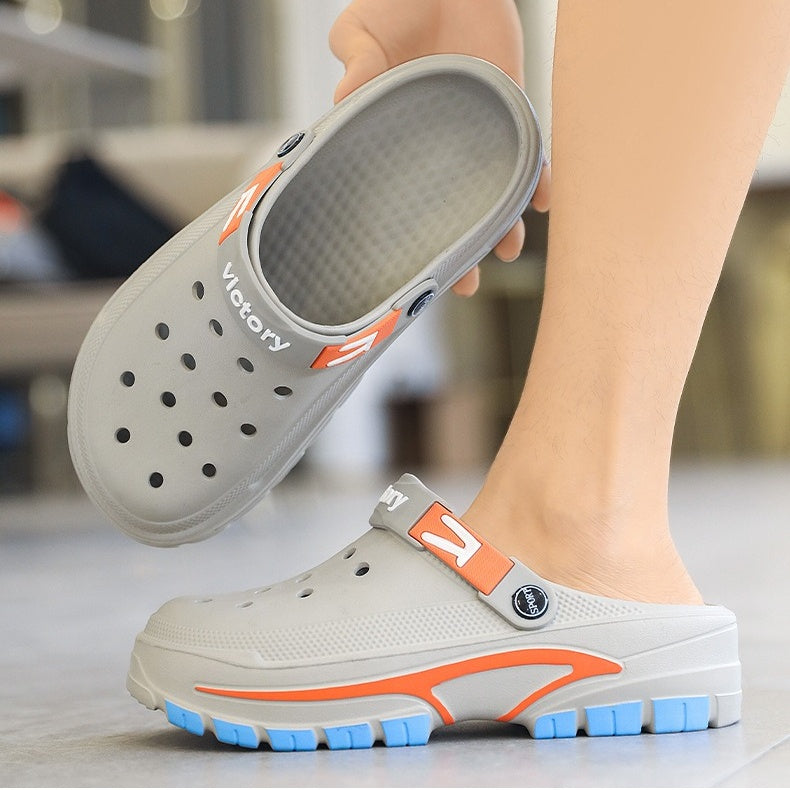 💎 50% RABATT! 💎 Atmungsaktive Slip-On-Sandalen für Herren 2026 – 2-in-1 Design, Rutschfeste EVA-Sohle & Leichtes Tragegefühl 🩴🌿