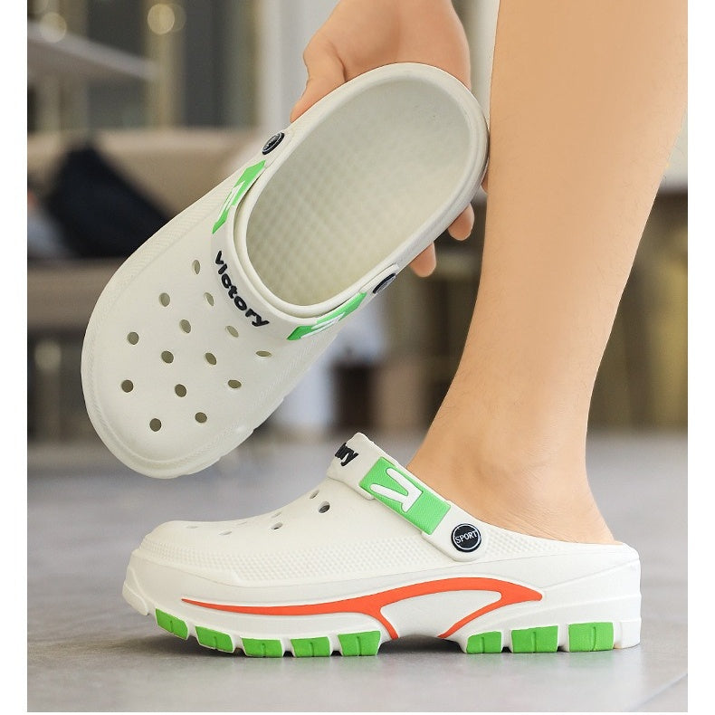 💎 50% RABATT! 💎 Atmungsaktive Slip-On-Sandalen für Herren 2026 – 2-in-1 Design, Rutschfeste EVA-Sohle & Leichtes Tragegefühl 🩴🌿