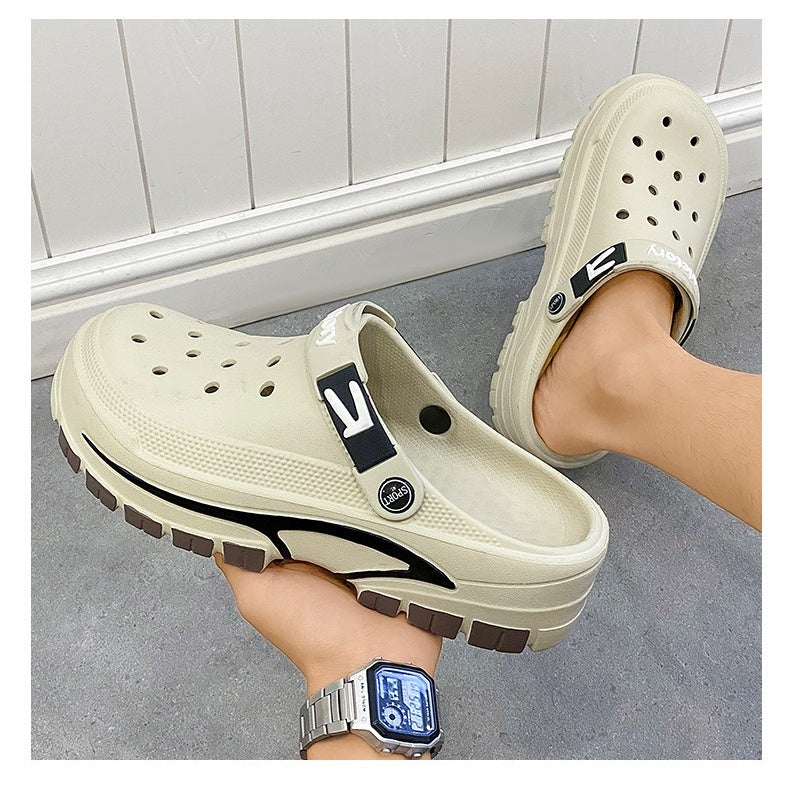 💎 50% RABATT! 💎 Atmungsaktive Slip-On-Sandalen für Herren 2026 – 2-in-1 Design, Rutschfeste EVA-Sohle & Leichtes Tragegefühl 🩴🌿