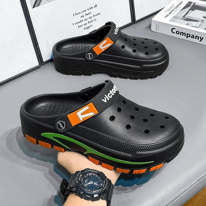 💎 50% RABATT! 💎 Atmungsaktive Slip-On-Sandalen für Herren 2026 – 2-in-1 Design, Rutschfeste EVA-Sohle & Leichtes Tragegefühl 🩴🌿