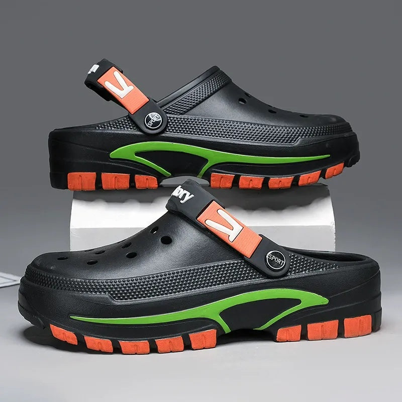 💎 50% RABATT! 💎 Atmungsaktive Slip-On-Sandalen für Herren 2026 – 2-in-1 Design, Rutschfeste EVA-Sohle & Leichtes Tragegefühl 🩴🌿